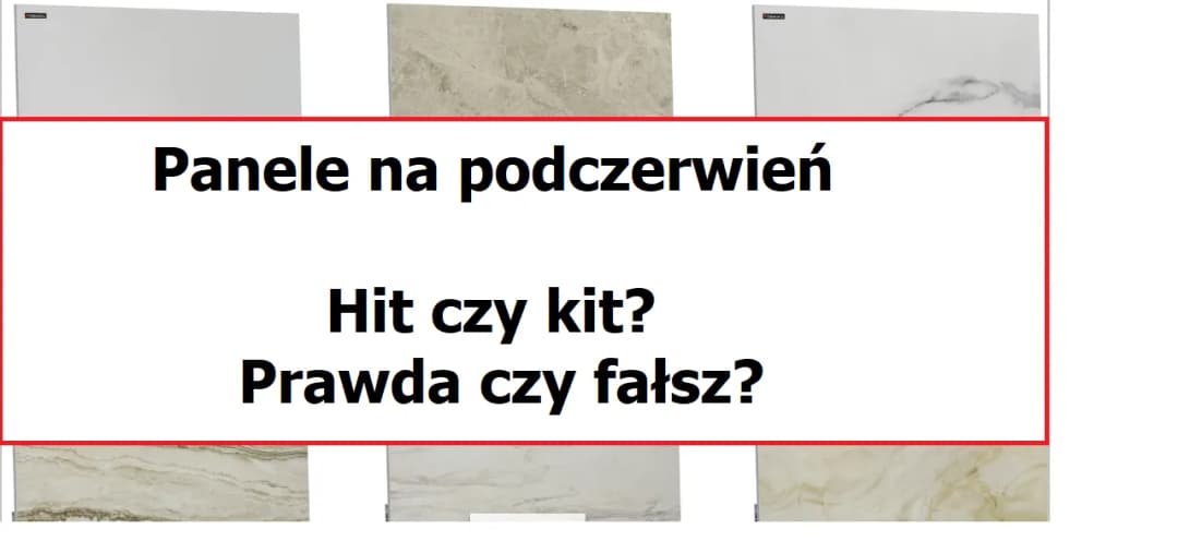 Ranking 12 najlepszych paneli grzewczych na podczerwień