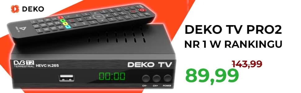 Dekoder DVB-T2 jaki wybrać - uniknij błędów przy zakupie
