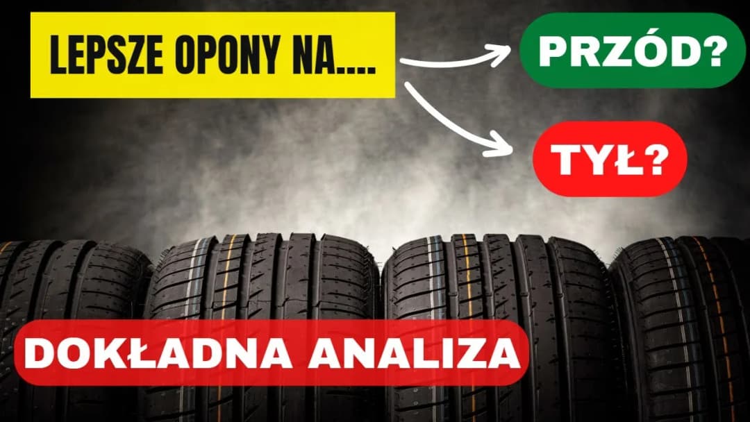 Lepsze opony na tył czy przód? Opinie z forum o bezpieczeństwie