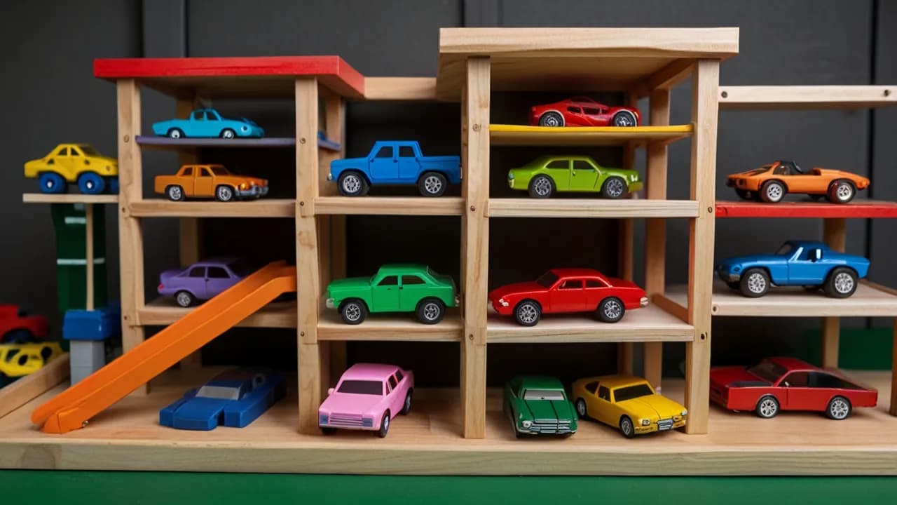 Garaż dla dzieci: Najlepsze modele dla maluchów w różnych przedziałach wiekowych