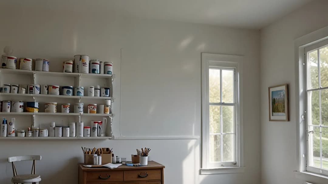 Biała farba na sufit: Najlepsze produkty do malowania sufitów